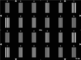 多波群測(cè)試圖卡1-6MHz(negative)